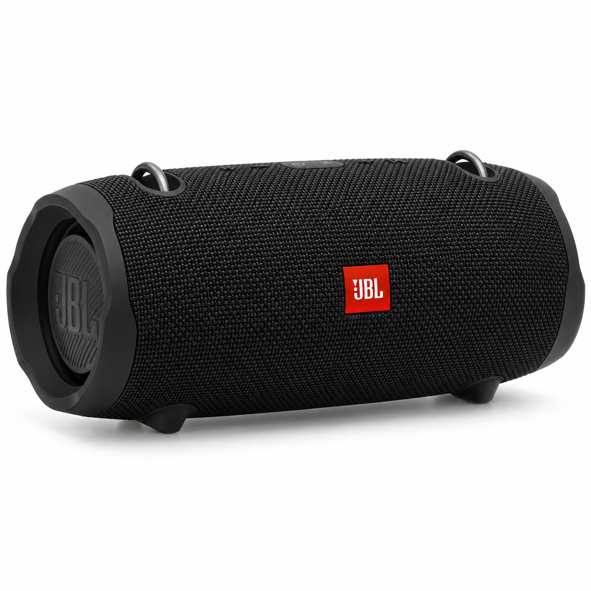 JBL Xtreme 2 black waterproof Bluetooth speaker front three-quarter view