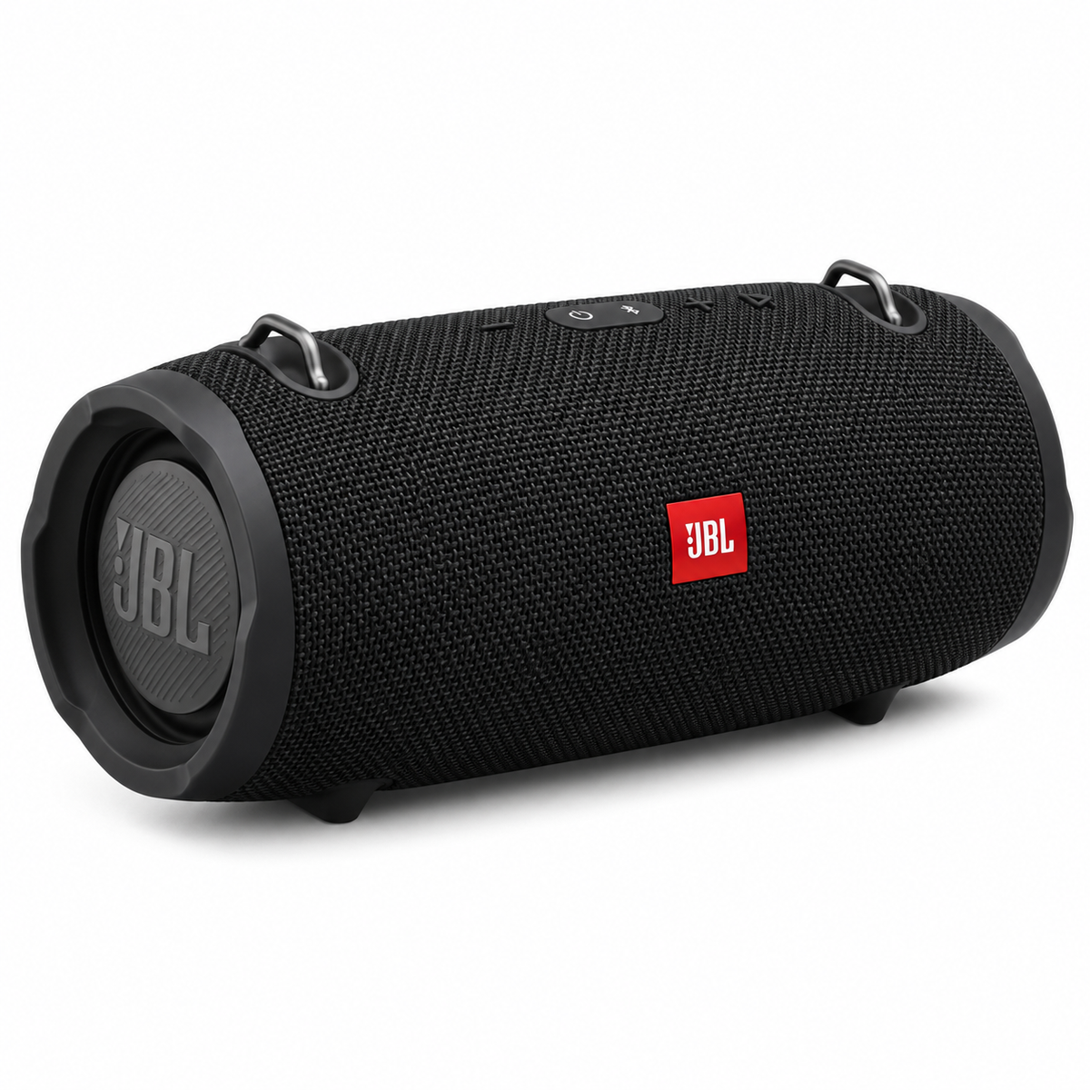 JBL Xtreme 2 black portable speaker side angle