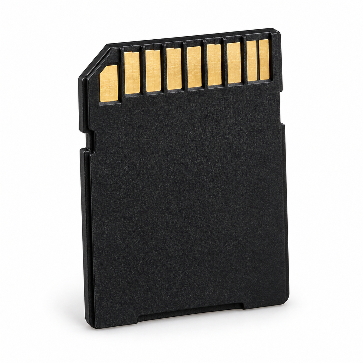 SanDisk microSD adapter rear contacts view