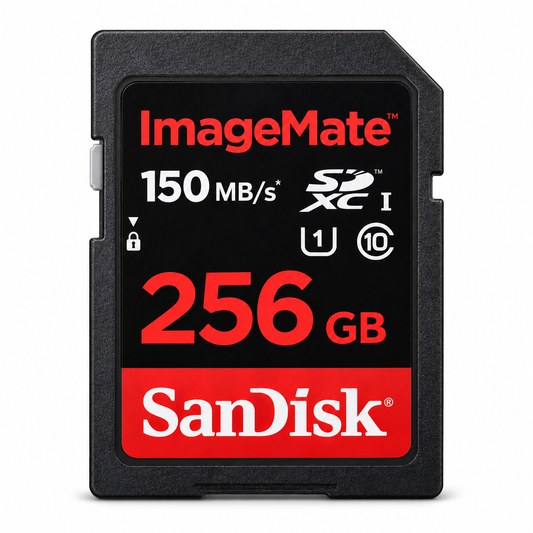 SanDisk ImageMate 256GB SDXC UHS-I memory card 150MB/s