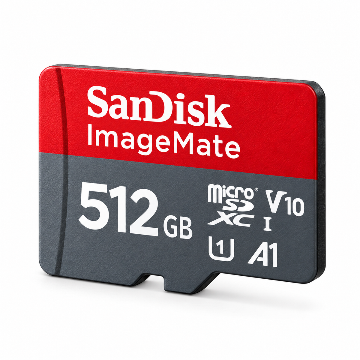 SanDisk ImageMate 512GB microSDXC card front view 4