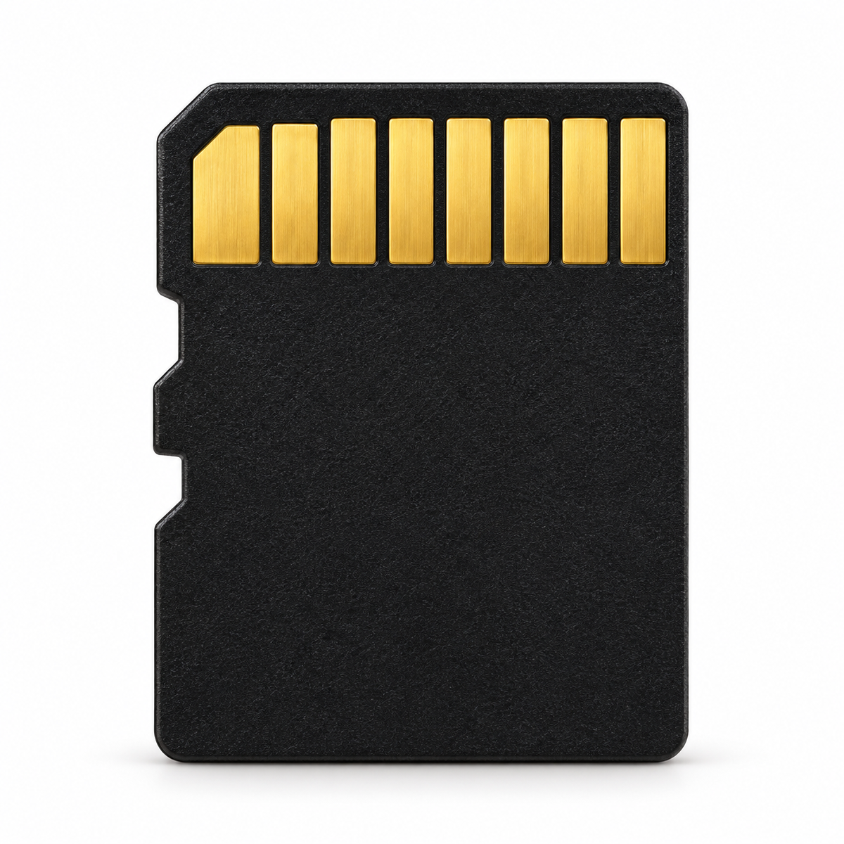 SanDisk ImageMate PRO 256GB microSDXC card rear contacts
