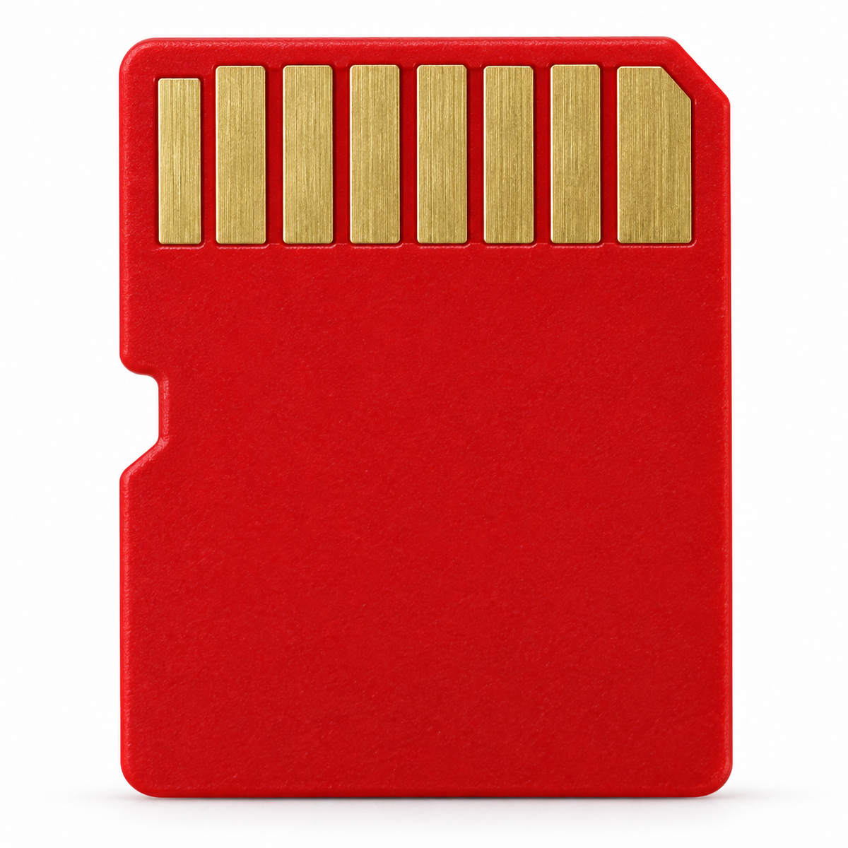 SanDisk 128GB Nintendo Switch microSDXC card rear contacts