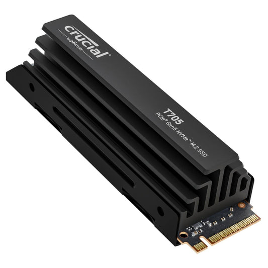Crucial T705 4TB PCIe Gen5 NVMe SSD with Heatsink