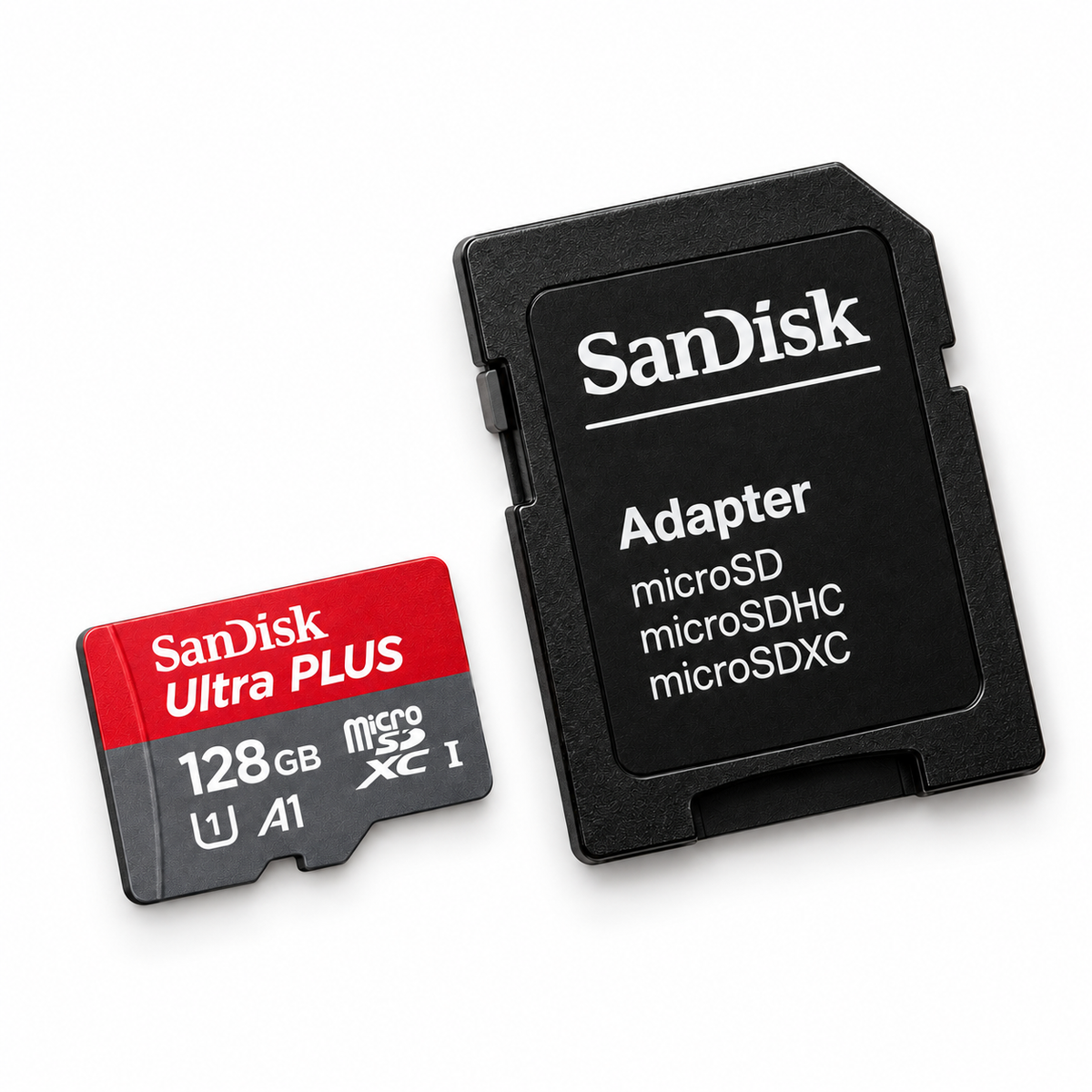 SanDisk Ultra PLUS 128GB with SD adapter - view 5