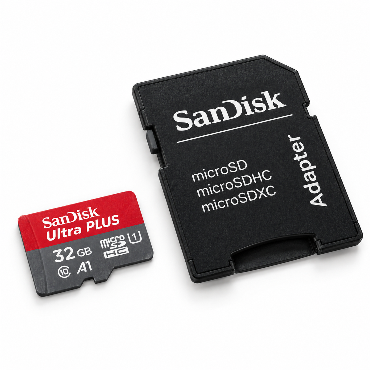 SanDisk Ultra PLUS 32GB with SD adapter - view 4
