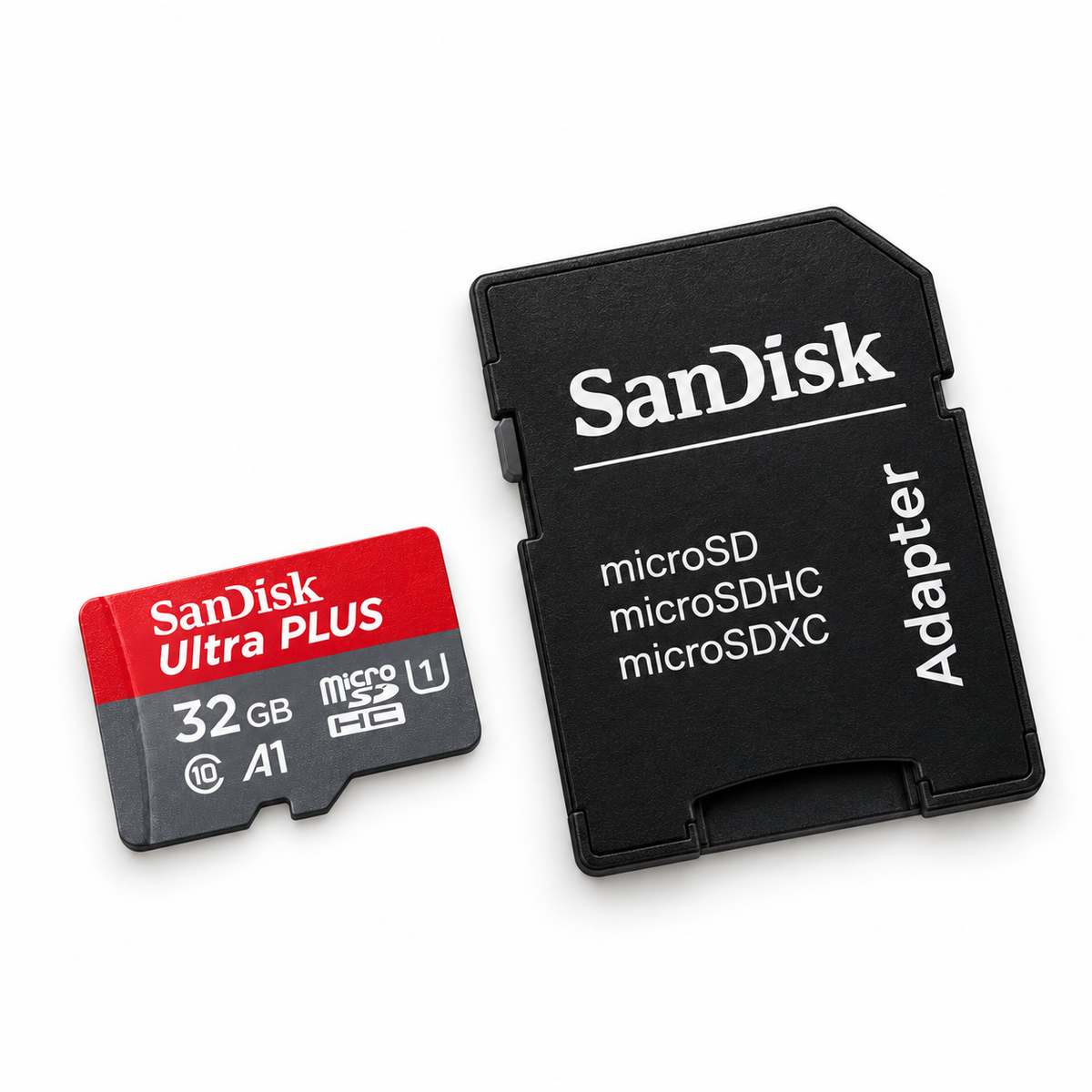 SanDisk Ultra PLUS 32GB with SD adapter - view 5