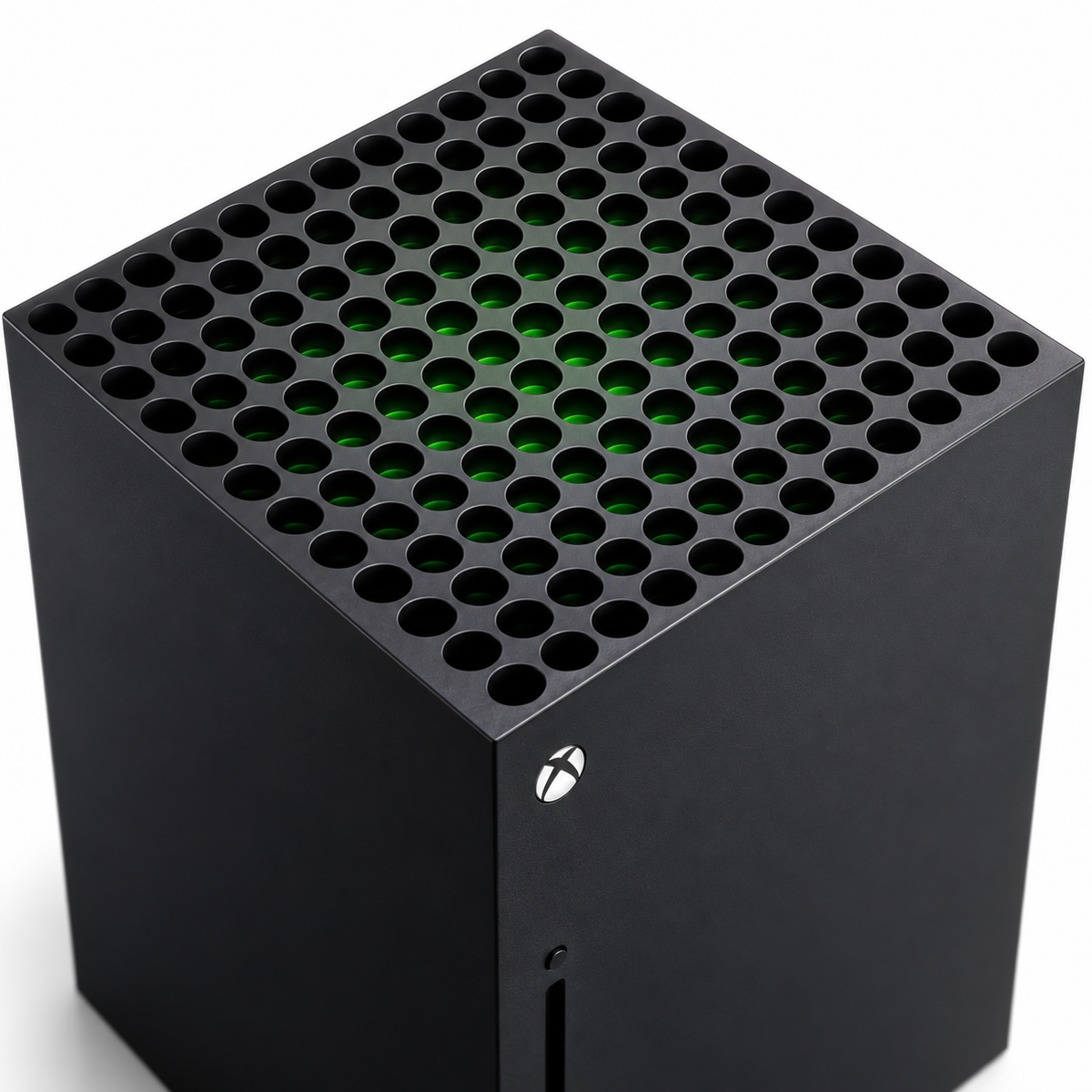 Xbox Series X top ventilation close-up